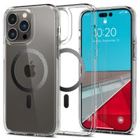 Spigen Cover Posteriore Ultra Ibrida con MagSafe Apple iPhone 14 Pro - Carbon Fiber Black