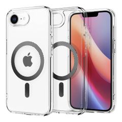 Spigen Cover Posteriore Ultra Ibrida con MagSafe Apple iPhone 17e / 16e - Carbon Fiber