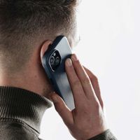 Accezz Cover in Pelle con MagSafe Apple iPhone 15 Pro Max - Nightfall Blue