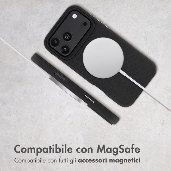 Accezz Cover Posteriore Resistente con MagSafe Apple iPhone 18 Pro Max / 17 Pro Max - Nero