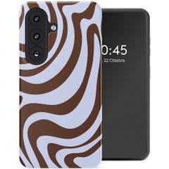 Selencia Cover Posteriore Vivid Samsung Galaxy S26 - Dream Swirl Chocolate