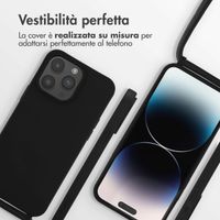 imoshion Cover in Silicone con Cordino Apple iPhone 14 Pro Max - Nero