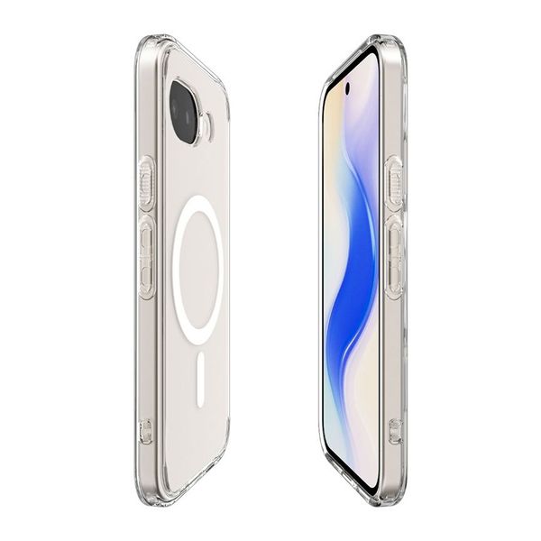 Spigen Cover Posteriore Ultra Ibrida con MagSafe Google Pixel 10a - Clear / White