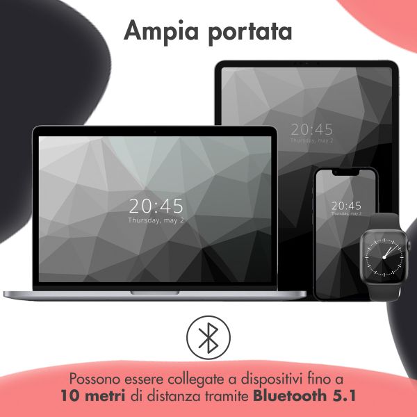 imoshion Cuffie wireless per bambini Dino LED Light - Limitatore di decibel - Con cavo AUX - Black / Red