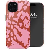 Selencia Cover posteriore Vivid con MagSafe Apple iPhone 15 - Moo’d Blush Pink