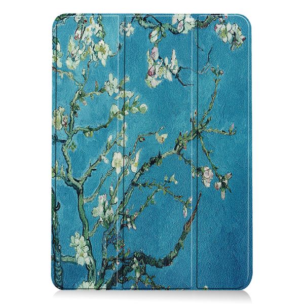 imoshion Cover Trifold Design Apple iPad Air 11 pollici (2026) M4 / (2025) M3 / (2024) M2 / Air 5 (2022) / Air 4 (2020) - Green Plant