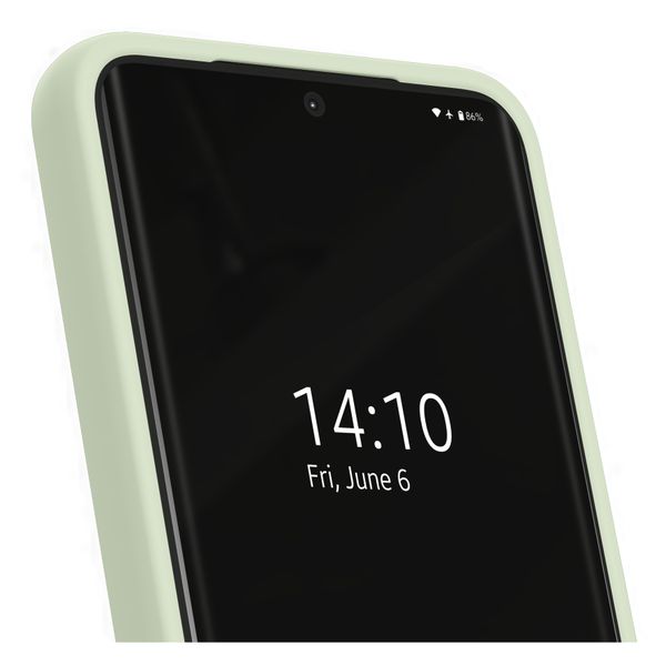 iDeal of Sweden Cover in silicone con MagSafe Samsung Galaxy S26 - Sage Green