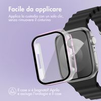 imoshion Cover rigida integrale lucida Apple Watch 7 / 8 / 9 - 45 mm - Pearlescent