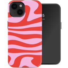 Selencia Cover posteriore Vivid con MagSafe Apple iPhone 14 - Dream Swirl Pink