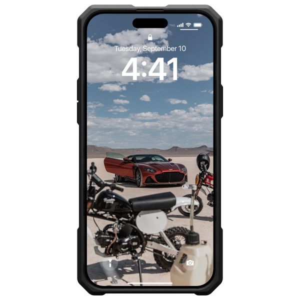 UAG Cover Posteriore Monarch Pro Apple iPhone 15 Plus - Kevlar Black