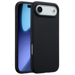 Accezz Cover in silicone liquido con MagSafe Apple iPhone Air - Nero