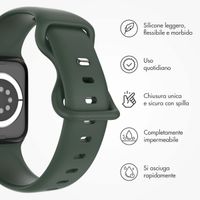 imoshion Cinturino in silicone⁺ Apple Watch | 44/45/46/49 mm - Taglia M/L - Olive