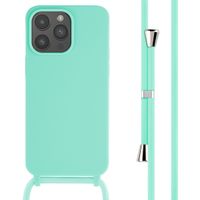 imoshion Cover in Silicone con Cordino Apple iPhone 15 Pro Max - Menta verde