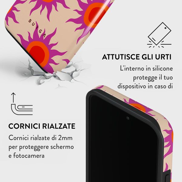 Burga Cover Posteriore Resistente Apple iPhone 14 Pro - Sunset Glow