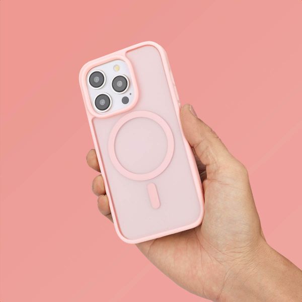 imoshion Cover posteriore Color Guard con MagSafe Apple iPhone 14 Pro - Rosa chiaro