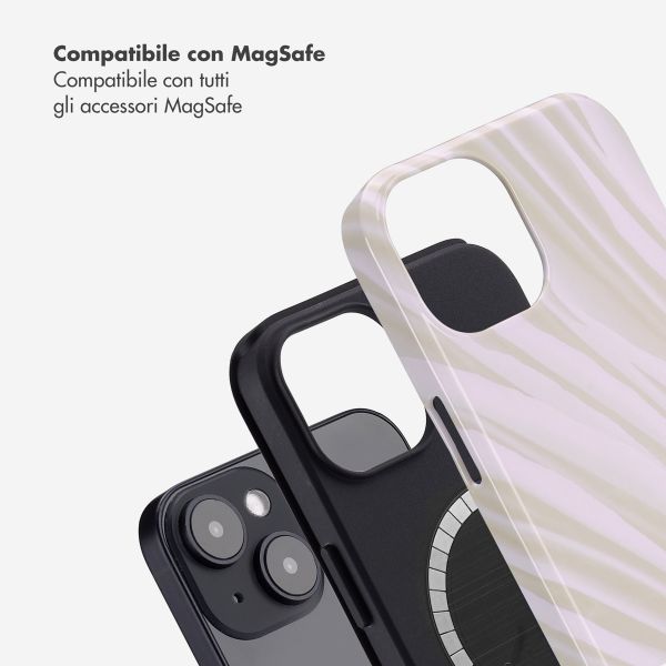 Selencia Cover posteriore Vivid con MagSafe Apple iPhone 14 - Nature Light Brown