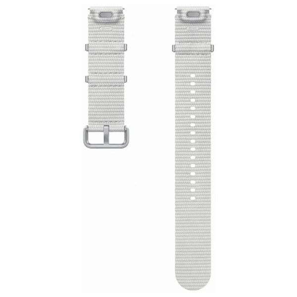 Samsung Cinturino Athleisure originale Samsung Galaxy Watch 4 / 5 / 6 / 7 / FE (20 mm) - Taglia M/L - Silver