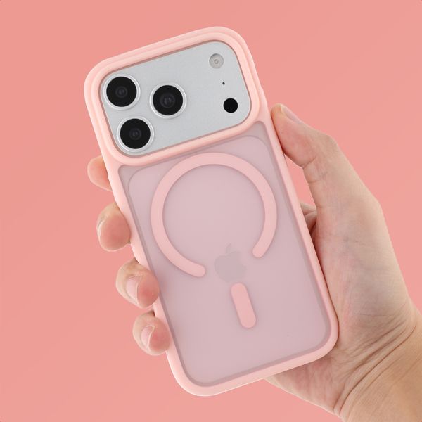imoshion Cover posteriore Color Guard con MagSafe Apple iPhone 17 Pro Max - Rosa chiaro