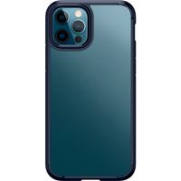 Spigen Cover Ultra Hybrid Apple iPhone 12 (Pro) - Blu scuro