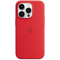 Apple Cover Posteriore in Silicone con MagSafe Apple iPhone 14 Pro - Rosso