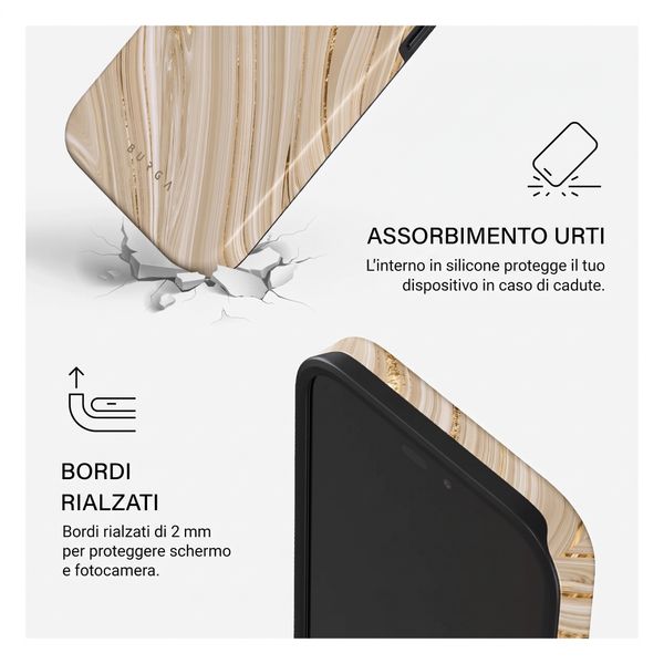 Burga Cover Posteriore Resistente con MagSafe Apple iPhone 18 Pro - Full Glam