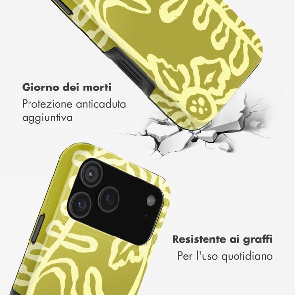 Selencia Cover posteriore Vivid con MagSafe Apple iPhone 17 Pro Max - Chalky Bloom