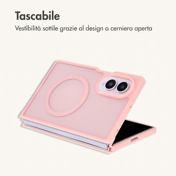 imoshion Cover posteriore Color Guard con MagSafe Samsung Galaxy Z Fold 8 - Rosa chiaro