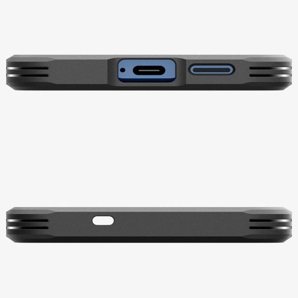 Spigen Cover Posteriore Corazzata Tough con MagSafe Samsung Galaxy S25 - Nero