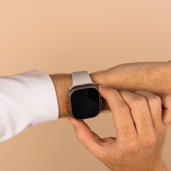imoshion Cinturino in silicone⁺ Apple Watch | 44/45/46/49 mm - Taglia M/L - Stone