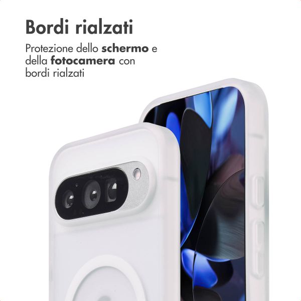 imoshion Cover posteriore Color Guard con MagSafe Google Pixel 9 / 9 Pro / 10 / 10 Pro - Bianco