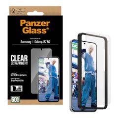 PanzerGlass Vetro temperato antibatterico ultra-largo con applicatore Samsung Galaxy A57 (5G)