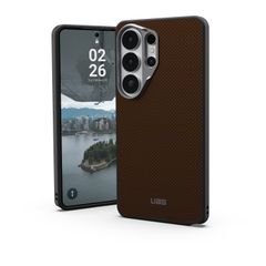 UAG Fibr Armr Backcover con Anello Magnetico Samsung Galaxy S26 Ultra - Orange / Charcoal