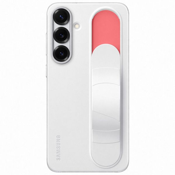 Samsung Cover Originale con Supporto a Impugnatura Samsung Galaxy S25 Plus - Bianco