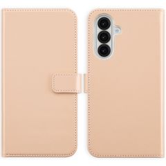 Selencia Cover a libro in vera pelle Samsung Galaxy A36 / A56 - Rosa