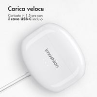 imoshion Aura Pro Auricolari in-ear wireless - Cancellazione attiva del rumore (ANC) - Bianco