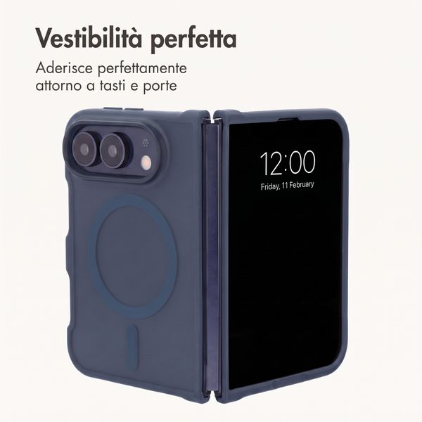 imoshion Cover posteriore Color Guard con MagSafe Apple iPhone Duo - Blu scuro