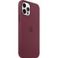 Apple Cover Posteriore in Silicone con MagSafe Apple iPhone 12 (Pro) - Plum