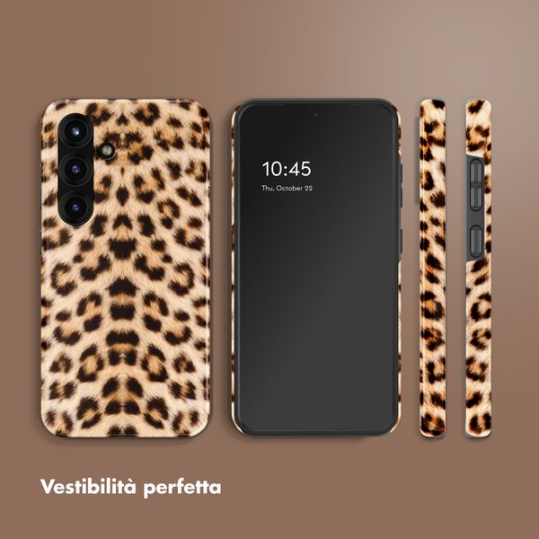 Selencia Cover posteriore Vivid con MagSafe Samsung Galaxy S25 - Wild Leo