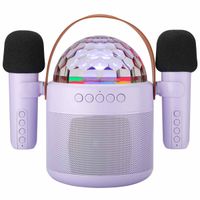 imoshion Sing & Shine Karaoke Set - Altoparlante e 2 microfoni - Lavender Lilac