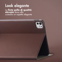 Accezz Cover Tablet Classica Apple iPad Pro 11 (2025) M5 / (2024) M4 - Marrone