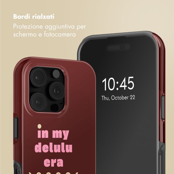 Selencia Cover posteriore Vivid con MagSafe Apple iPhone 16 Pro Max - Delulu