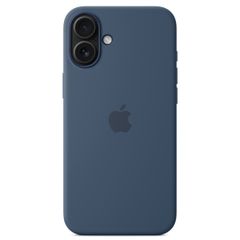 Apple Cover Posteriore in Silicone con MagSafe Apple iPhone 16 Plus - Denim