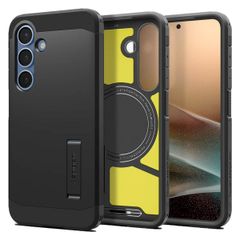 Spigen Cover Posteriore Corazzata Tough con MagSafe Samsung Galaxy S25 - Nero