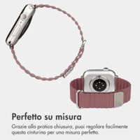 imoshion Cinturino magnetico in pelle sintetica Apple Watch | 44/45/46/49 mm - Rose