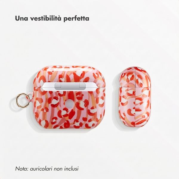 Selencia Cover Vivid  Apple Airpods 3 - Wild Spots Lipstick