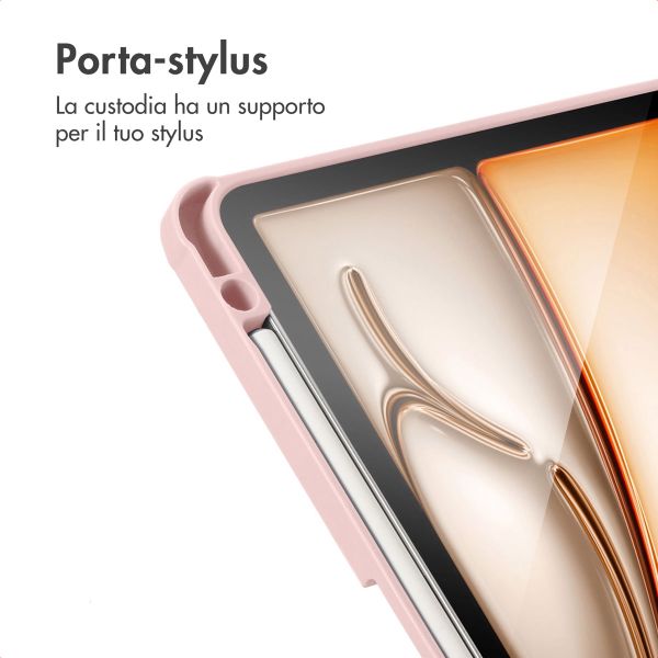 imoshion Cover Origami Apple iPad 11 (2025) 11 pollici A16 / iPad 10 (2022) 10.9 pollici - Rosa