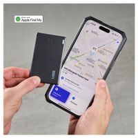 UAG Metropolis wallet con tracker - Compatibile con Apple e Android - Kevlar Black