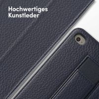 Accezz Trifold Bookcase met handstrap Apple iPad Mini 5 (2019) / Mini 4 (2015) - Donkerblauw