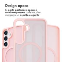 imoshion Cover posteriore Color Guard con MagSafe Samsung Galaxy S25 Plus - Rosa chiaro
