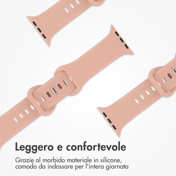 imoshion Cinturino in silicone⁺ Apple Watch | 44/45/46/49 mm - Taglia M/L - Vintage Rose